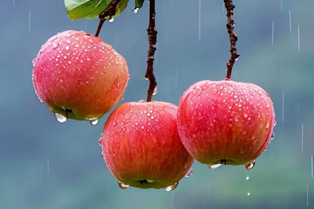 苹果雨后管理