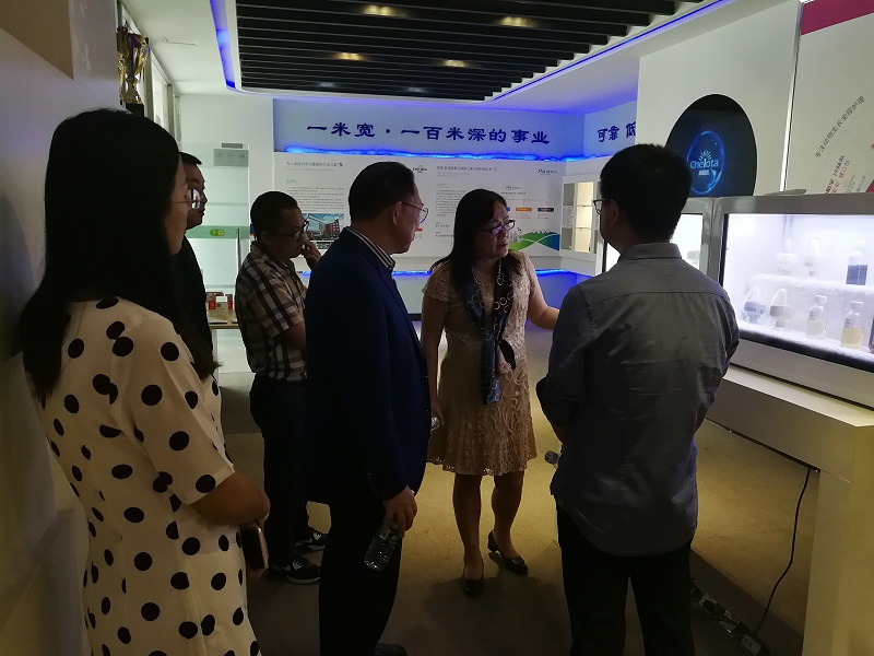 参观爱隆展览室