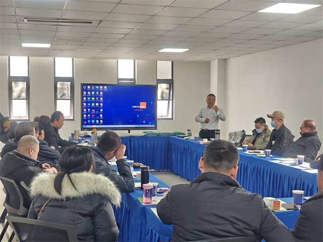 宝鸡先利尔优秀合作伙伴到四川爱隆游学活动圆满成功