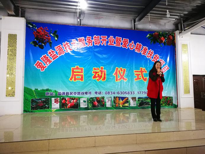 爱隆科技服务部总经理黄静女士致辞